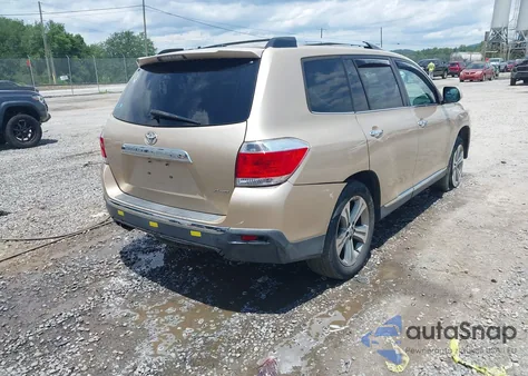 2011 Toyota Highlander Limited из США, поврежденный, VIN 5TDDK3EH3BS070443